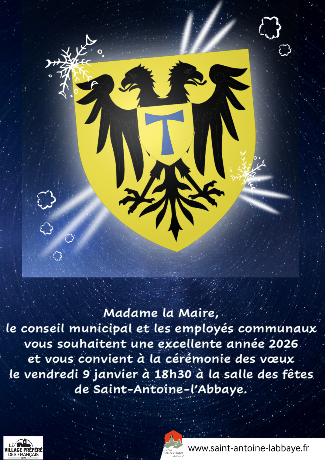 Carte de vœux 2026 Carte de vœux 2026